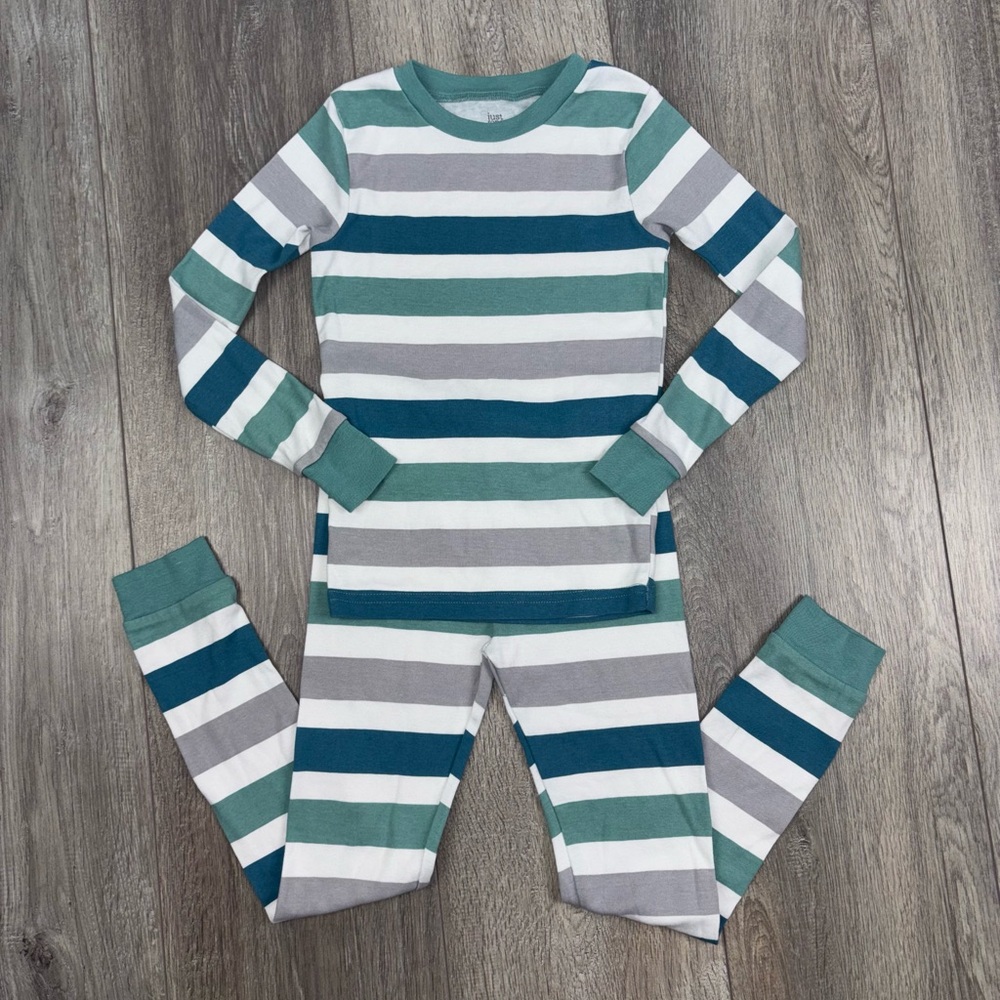Carter’s Cotton Pajama Set Stripes Size 6 New - Picture 5 of 6